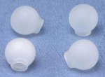 (image for) Frosted Glass Globes 4pc