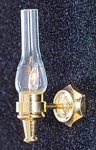 (image for) Glass Chimney Wall Sconce 12v