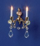 (image for) Renaissance Dual Candle Wall Sconce 12v