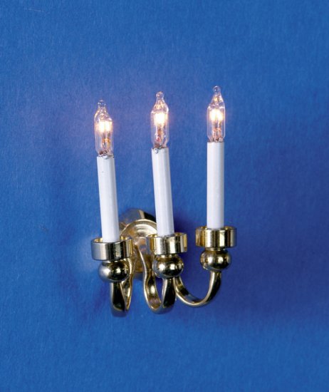 (image for) 3 Candle Grand Wall Sconce 12v