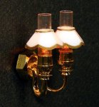 (image for) Golden Era Double Wall Sconce 12v