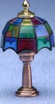 (image for) Colored Tiffany Table Lamp 12v