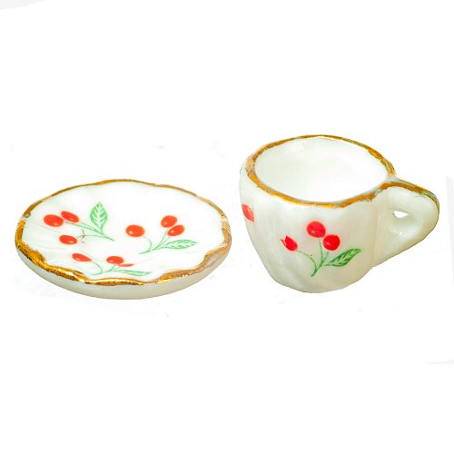 (image for) Cherry Cup & Saucer Set