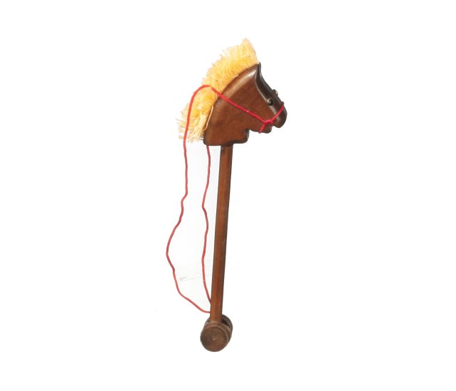 (image for) Childs Stick Horse - Walnut