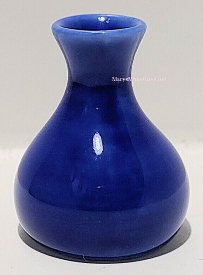 (image for) Ceramic Blue Bud Vase