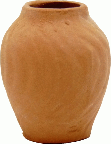 (image for) Terra Cotta Swirl Vase