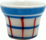 (image for) Blue Plaid Pot