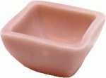 (image for) Square Ceramic Pink Bowl