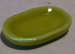 (image for) Pill Shaped Serving Dish Yellow Ceramic