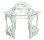 (image for) White Garden Gazebo