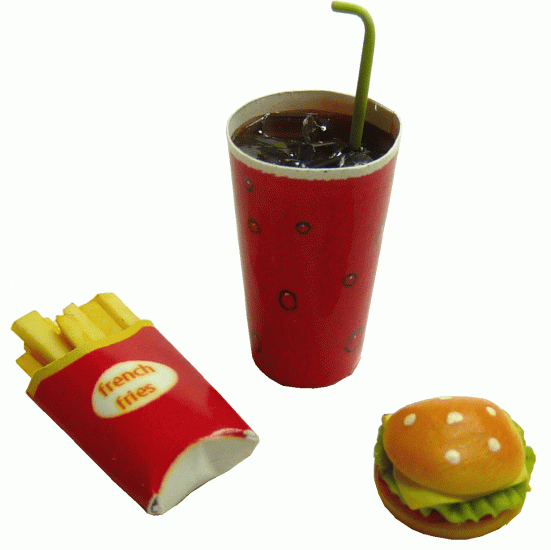 (image for) Burger Fries & Soda Set