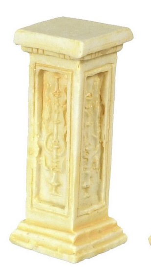 (image for) 1/2in Scale Ivory Pedestal