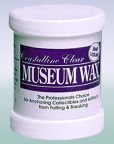 (image for) Crystalline Clear Museum Wax 13oz