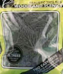 (image for) 3/4-3 Inch Green Deciduous Trees 36pc