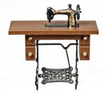 (image for) Antique Sewing Machine - Walnut