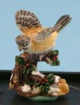 (image for) Chickadee Hand Painted Bird Figurine