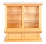 (image for) Store Display Case - Oak