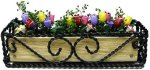 (image for) Spring Crocus & Tulips in Braided Iron Planter