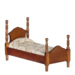 (image for) Twin Bed - Walnut