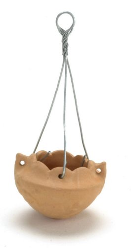 (image for) Hanging Pot Terra Cotta 6pc