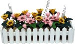 (image for) Summer Flowers in Picket Fence