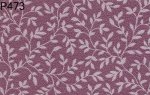 (image for) Fern On Grape Wallpaper 3pc