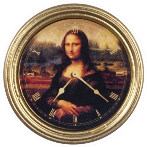 (image for) Mona Lisa Wall Clock