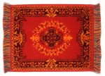 (image for) Woven Karastan Rug Rose Color Large