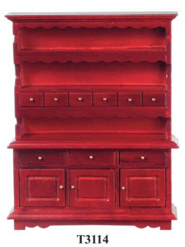 (image for) Colonial Mahogany Hutch