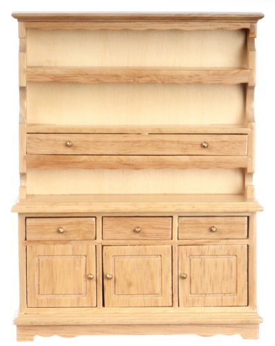 (image for) Colonial Oak Hutch