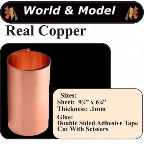 (image for) Copper Foil 975 x 675in x 01mm Thick