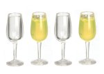 (image for) Champagne Glasses 2 Filled & 2 Empty