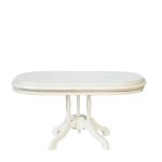 (image for) Oval Dining Room Table - White