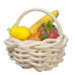 (image for) Round Basket of Vegetables 2pc