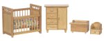 (image for) Nursery Set - 4pc - Oak