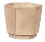 (image for) Hexagon Planter Gray Ancient 6pc