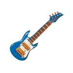 (image for) Blue Electric Guitar w/ Case - Small