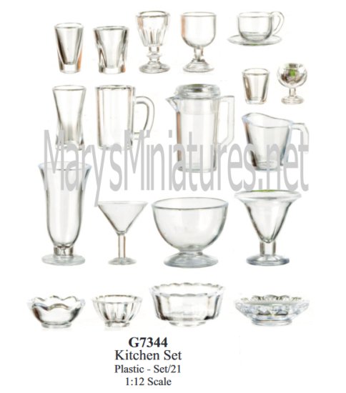 (image for) Plastic Kitchen Set 21 piece