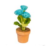 (image for) Potted Flowers - Light Blue