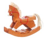 (image for) Wooden Rocking Horse