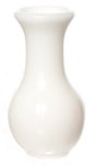 (image for) Tall White Plastic Vase