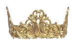 (image for) Fireplace Screen Scroll - Brass