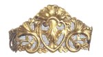 (image for) Fireplace Screen Acanthus Foliage - Brass