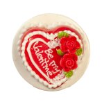 (image for) Red Be My Valentine Heart Cake