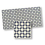 (image for) Blue Design Mosaic Tile