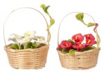 (image for) Hand Made Flower Basket 2pc