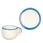 (image for) Mug & Saucer - Blue & White