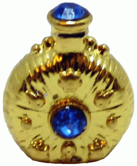 (image for) Blue & Gold Perfume Bottle