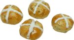 (image for) Cross Buns 4pc