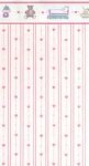 (image for) Wallpaper Dollhouse Hearts Pink 3pc